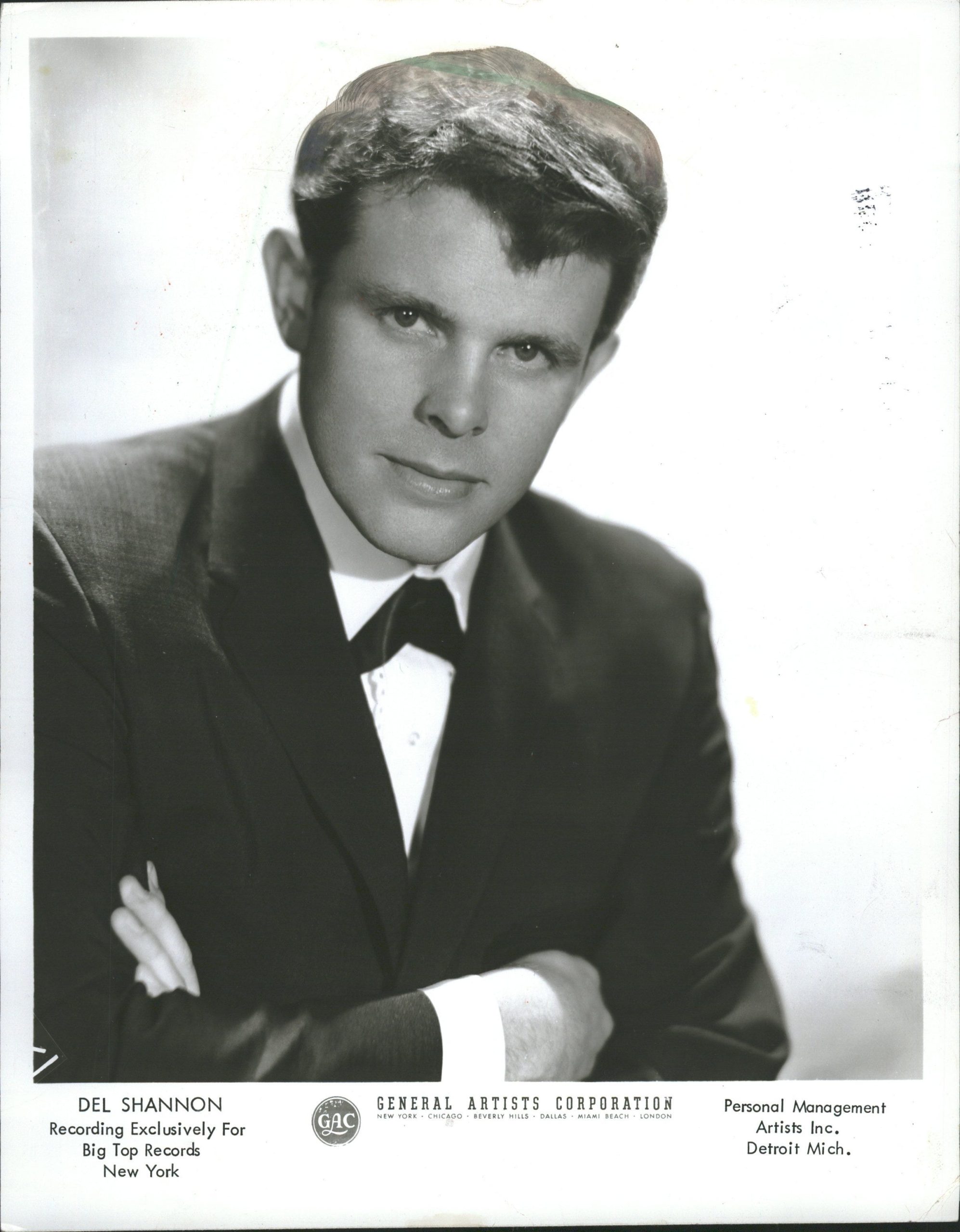 Del Shannon was made in Battle Creek before becoming a music legend